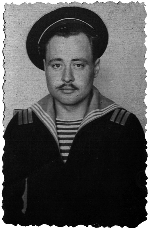 Александр Климов, старшина 1-ой статьи Тихоокеанского флота, 1949 год